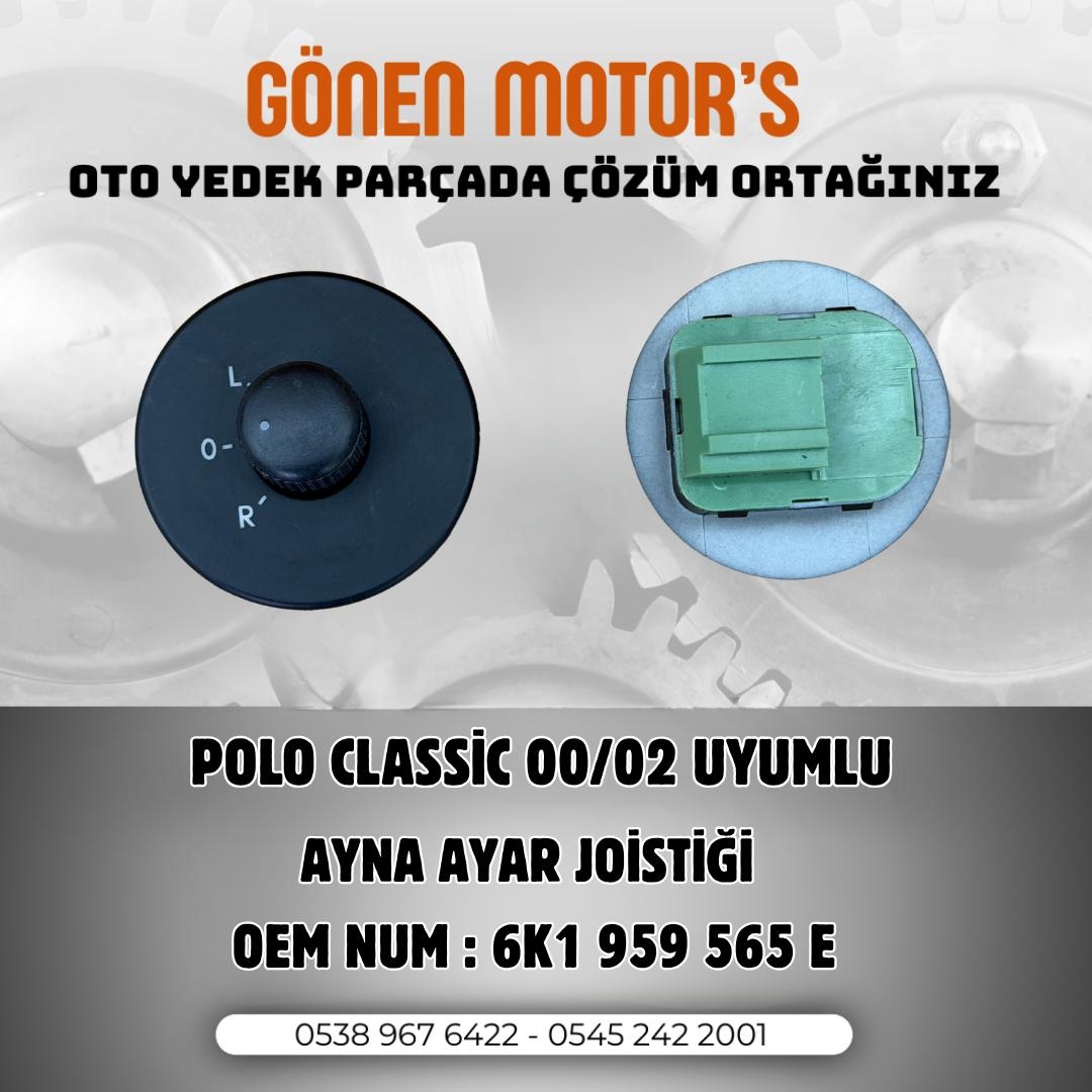 251 - 6K1 959 565 E – Polo Classic Ayna Ayar Joistik Kumandası